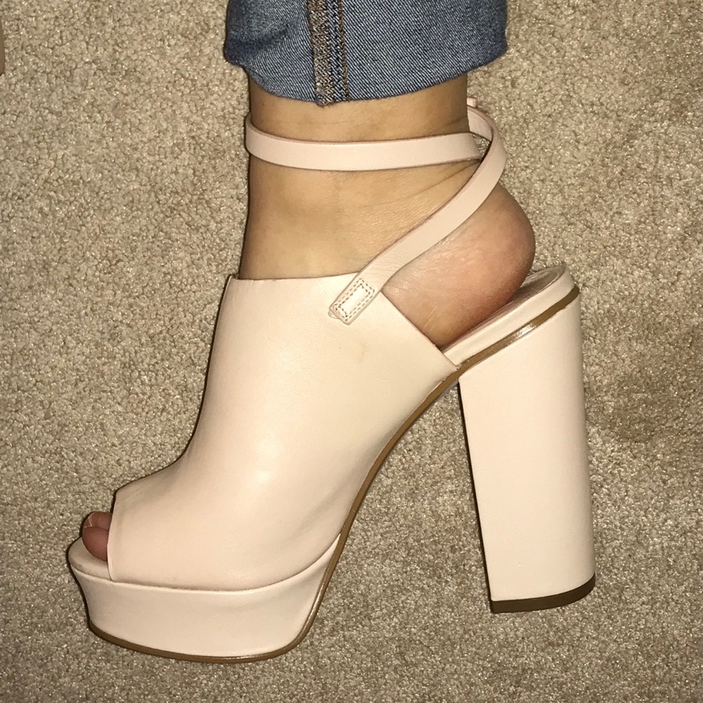 Topshop chunky heels